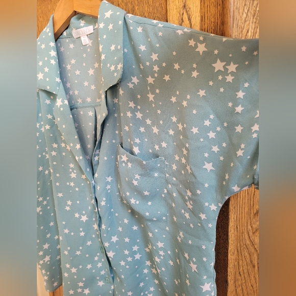 Pastel star print blouse - Picture 4 of 5